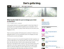 Tablet Screenshot of danmcclintock.wordpress.com