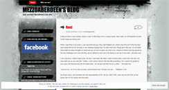 Desktop Screenshot of mezzoaberdeen.wordpress.com