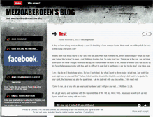 Tablet Screenshot of mezzoaberdeen.wordpress.com