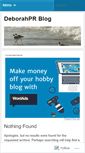 Mobile Screenshot of deborahprblog.wordpress.com
