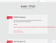 Tablet Screenshot of k48e.wordpress.com