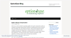 Desktop Screenshot of optioneaseblog.wordpress.com