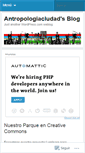 Mobile Screenshot of antropologiaciudad.wordpress.com