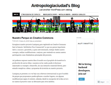 Tablet Screenshot of antropologiaciudad.wordpress.com