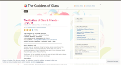 Desktop Screenshot of goddessofglass.wordpress.com