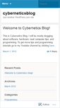 Mobile Screenshot of cyberneticsblog.wordpress.com
