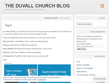 Tablet Screenshot of duvallchurch.wordpress.com