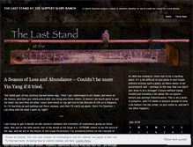 Tablet Screenshot of laststandatthessr.wordpress.com