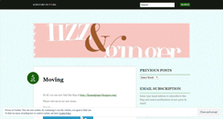 Desktop Screenshot of fizzandginger.wordpress.com