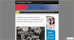Desktop Screenshot of cubabuestra7eu.wordpress.com