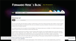 Desktop Screenshot of fernandoheise.wordpress.com
