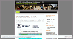 Desktop Screenshot of lamagfc.wordpress.com