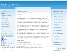 Tablet Screenshot of nicksmom.wordpress.com