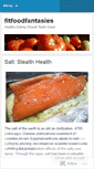Mobile Screenshot of fitfoodfantasies.wordpress.com
