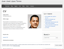 Tablet Screenshot of jjlopezt.wordpress.com
