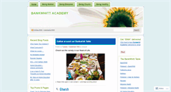 Desktop Screenshot of bankwhitt.wordpress.com