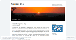 Desktop Screenshot of kazasza.wordpress.com