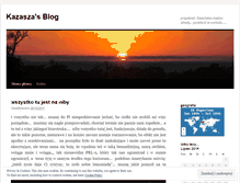 Tablet Screenshot of kazasza.wordpress.com