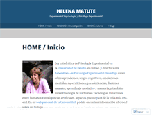 Tablet Screenshot of helenamatute.wordpress.com