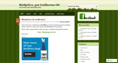 Desktop Screenshot of biologiagui.wordpress.com
