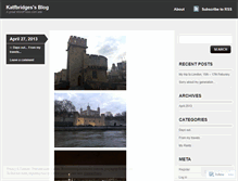 Tablet Screenshot of katfbridges.wordpress.com
