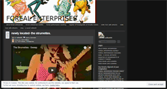 Desktop Screenshot of forealenterprises.wordpress.com