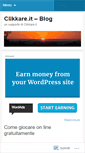 Mobile Screenshot of clikkare.wordpress.com