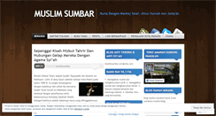 Desktop Screenshot of muslimsumbar.wordpress.com