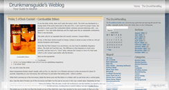 Desktop Screenshot of drunkmansguide.wordpress.com