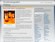 Tablet Screenshot of drunkmansguide.wordpress.com