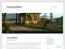 Tablet Screenshot of livrevoosolitario.wordpress.com