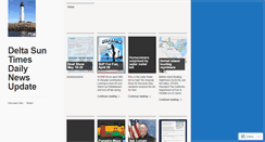Desktop Screenshot of deltasuntimes.wordpress.com