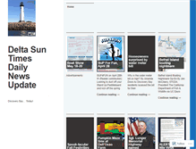 Tablet Screenshot of deltasuntimes.wordpress.com