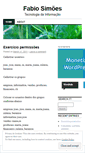 Mobile Screenshot of fabiosimoes.wordpress.com
