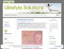 Tablet Screenshot of lifestylesolutionsflorida.wordpress.com