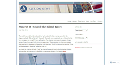 Desktop Screenshot of alerionexp.wordpress.com