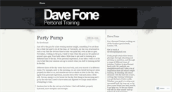 Desktop Screenshot of davefonept.wordpress.com