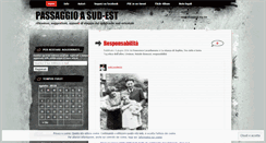 Desktop Screenshot of passaggioasudest.wordpress.com
