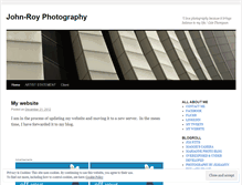 Tablet Screenshot of johnroyphoto.wordpress.com
