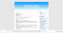 Desktop Screenshot of ikapensbatam.wordpress.com