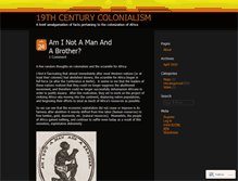 Tablet Screenshot of colony123.wordpress.com