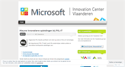 Desktop Screenshot of micvlaanderen.wordpress.com