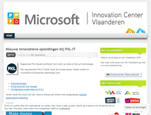 Tablet Screenshot of micvlaanderen.wordpress.com