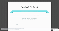 Desktop Screenshot of escoladeextensaoucb.wordpress.com