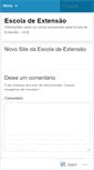 Mobile Screenshot of escoladeextensaoucb.wordpress.com