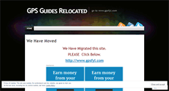 Desktop Screenshot of gpsguides.wordpress.com