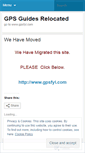 Mobile Screenshot of gpsguides.wordpress.com