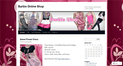 Desktop Screenshot of barbieshop.wordpress.com