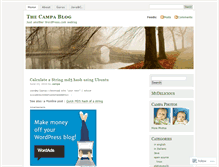 Tablet Screenshot of campa.wordpress.com