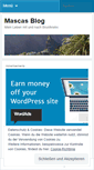 Mobile Screenshot of masca1.wordpress.com